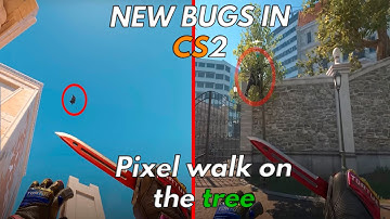 NEW BUGS IN CS2/ PIXEL WLAK ON THE TREE/VALVE NO WAY! #CS2