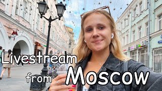 Me walking around my favorite district in Moscow 🥰 LET’S TALK!