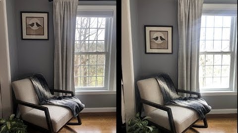 Right height to hang a picture.