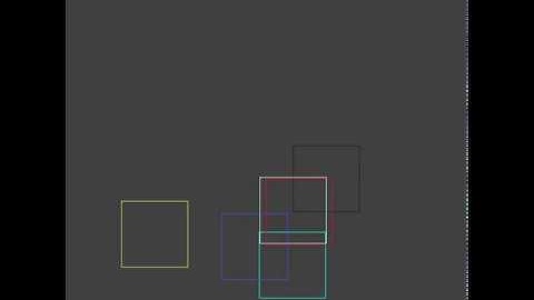 Test of simple homemade particle system in Pure Data.