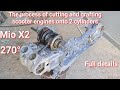 Convert 1 cylinder scooter engine to 2 cylinder engine, like MT-07