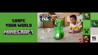 Mattel Minecraft Exploding RC Creeper