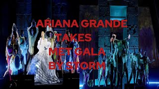 Ariana Grande Performing at the Met Galaaaa 2024