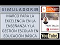 SIMULADOR 39 PERFILES, CRITERIOS E INDICADORES PARA DOCENTES, ATP, DIRECTIVOS Y SUPERVISORES