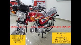 Honda Cd70 Model 2020 Complete Review