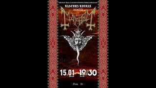 Mayhem - Bad Blood (Live in Moscow 15.01.2020)