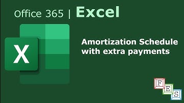 Loan Amortization Schedule with extra payments every period, variable periods in Excel - Office 365