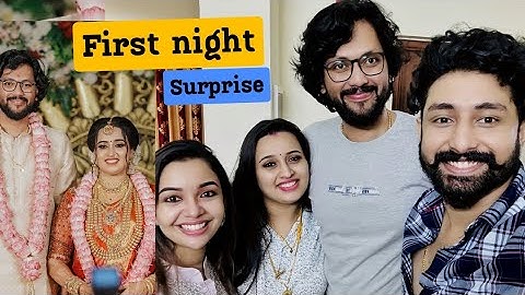 ഐഷുന്റെ ആദ്യരാത്രിയിൽ ഒരു സർപ്രൈസ് ♥️ || Aiswarya Rajeev Marriage ||Surprise Visit || ALICE Christy
