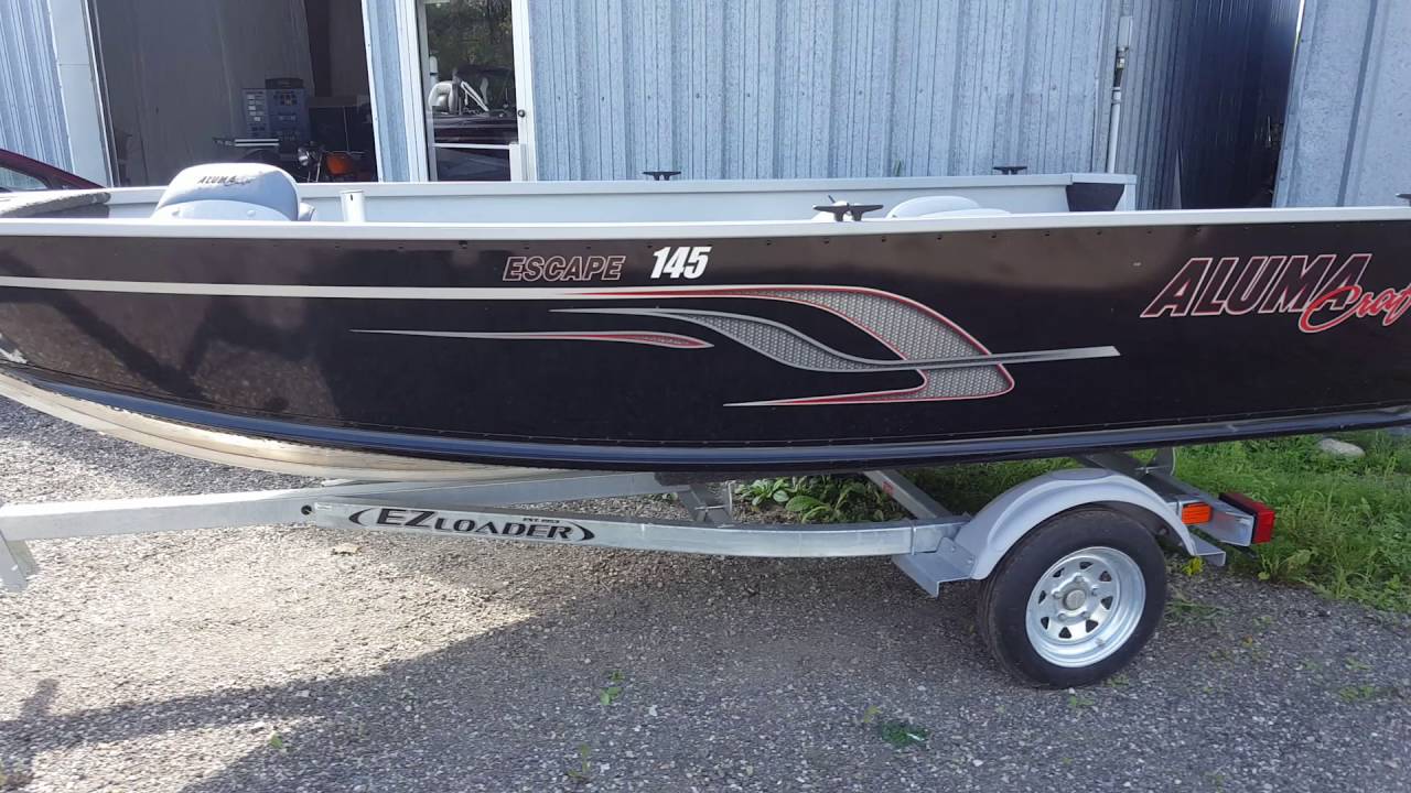 2016 Alumacraft 145 Tiller for sale YouTube