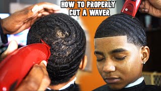 How To CORRECTLY Cut 360 WAVES! In Depth Haircut Tutorial