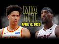 Miami Heat vs Atlanta Hawks Full Game Highlights – April 12, 2026 | NBA Season