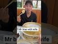 Mr biao in real life/ Mr biao with his wife #mrbiao #chinesefood