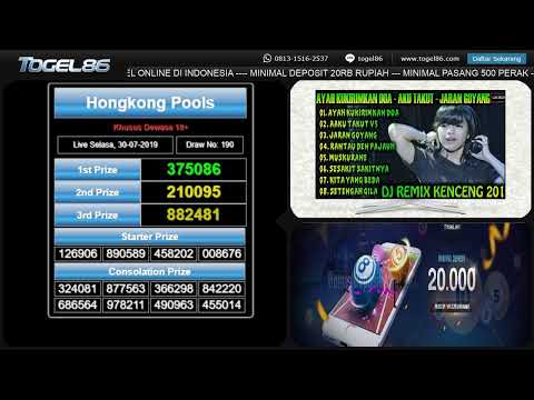 Live Draw Togel Hongkong Hari Ini Selasa 30 Juli 2019 Youtube