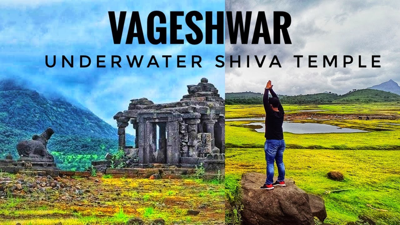 16TH CENTURY UNDERWATER SHIVA TEMPLE NEAR PUNE VAGESHWAR MAHADEV 16TH CENTURY UNDERWATER SHIVA TEMPLE NEAR PUNE VAGESHWAR MAHADEV