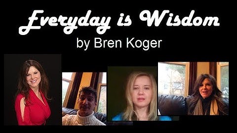 Bren & Mike Show - Everyday Is Wisdom with Guest Julia Lamm @MikeMarko1