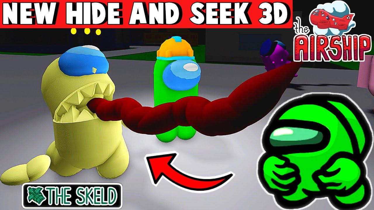 Among Us - Hide N Seek 3D - Hider/Seeker Gameplay (Roblox) Part 357 ...