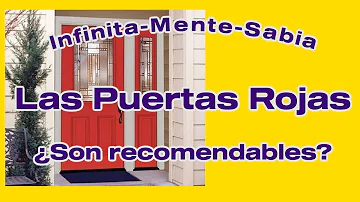 ¿Qué color de puerta trae buena suerte?