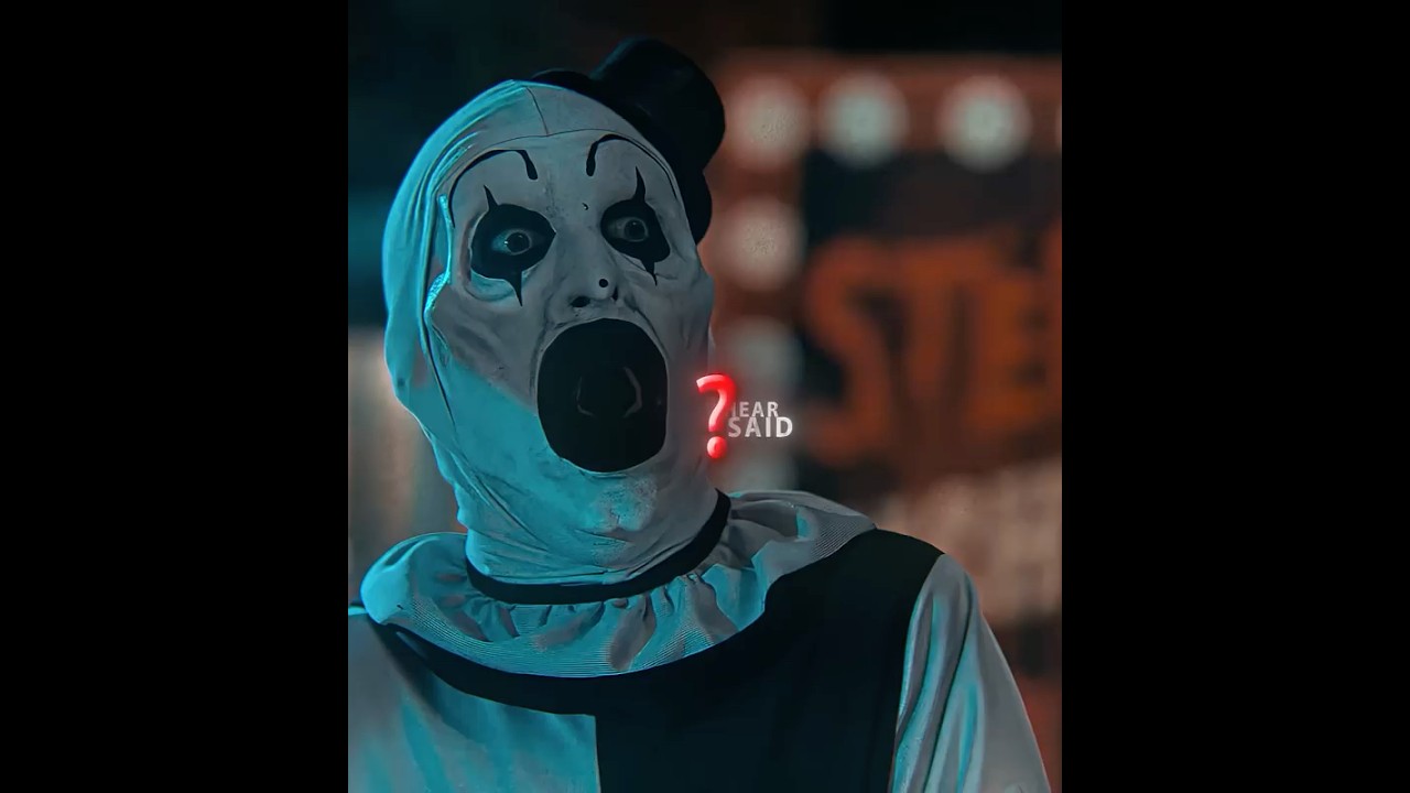 Art The Clown 🤡 || terrifier 2 // #terrifier3 #terrifieredit #arttheclownedit #edit #fyp #viral