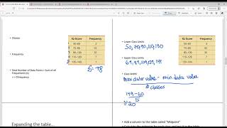 MTH 1213 Key Terms: Classes, Frequency, Midpoint, lower and upper class limits, class width Wealth