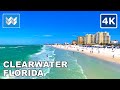 [4K] Clearwater Beach, Florida USA - Spring Break Virtual Walking Tour Vlog & Vacation Travel Guide