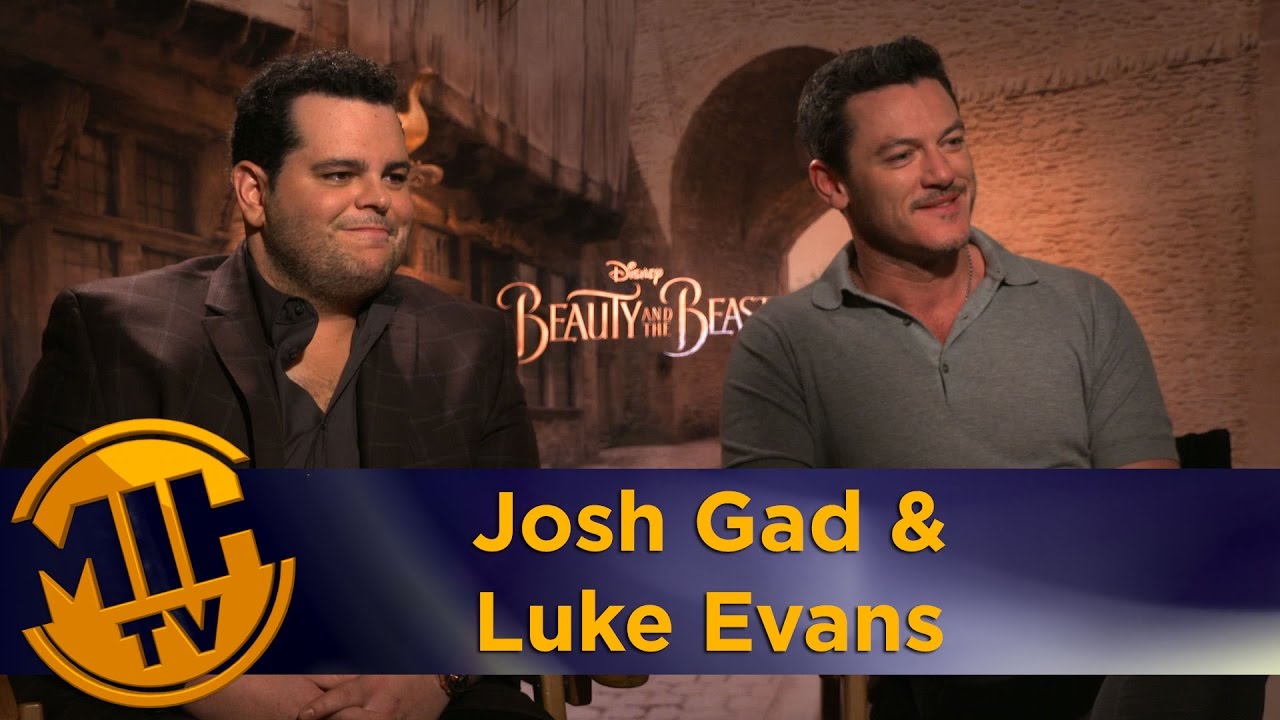 Josh Gad & Luke Evans Beauty & the Beast Interview