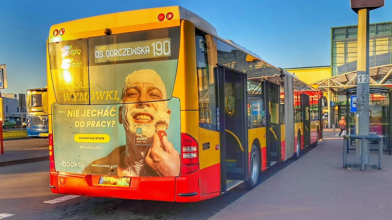 WARSZAWA 190 BUS: CH MARKI - OSIEDLE GORCZEWSKA - CH MARKI
