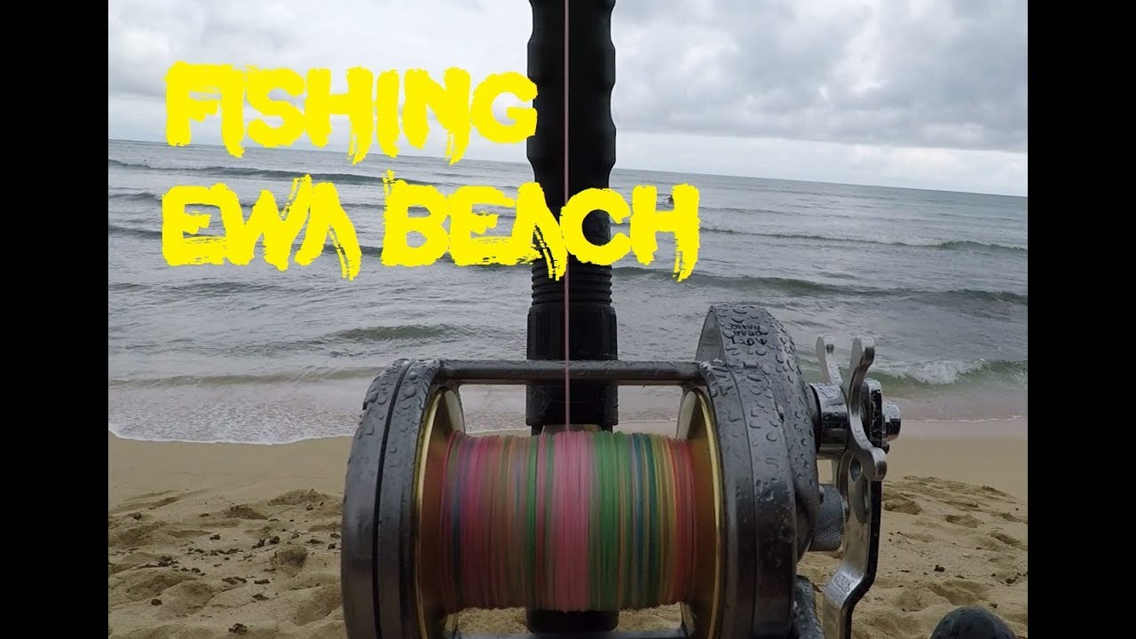 Shore Fishing with a Kayak Ewa Beach, HI Fresh 1lb Tako Kayak