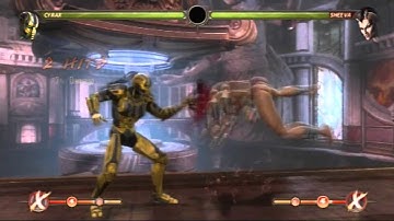 MK9 CYRAX COMBO MOVIE BY TONY-T!