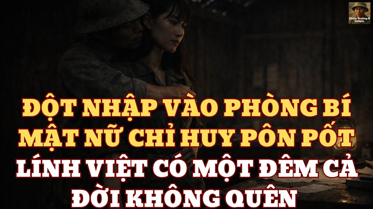 Đột Nhập Vào PHÒNG NỮ CHỈ HUY Pôn Pốt - Lính Việt Có MỘT ĐÊM KHÔNG QUÊN Nơi Chiến Trường K |