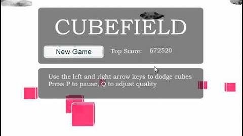 Cubefield HIGH SCORE! | xDG SpaRkz