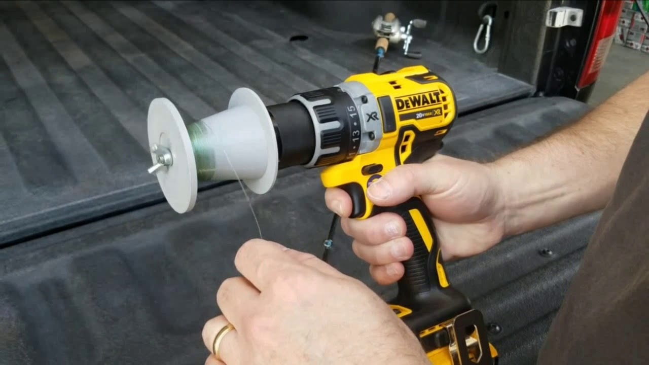 Fishing line unspooler YouTube