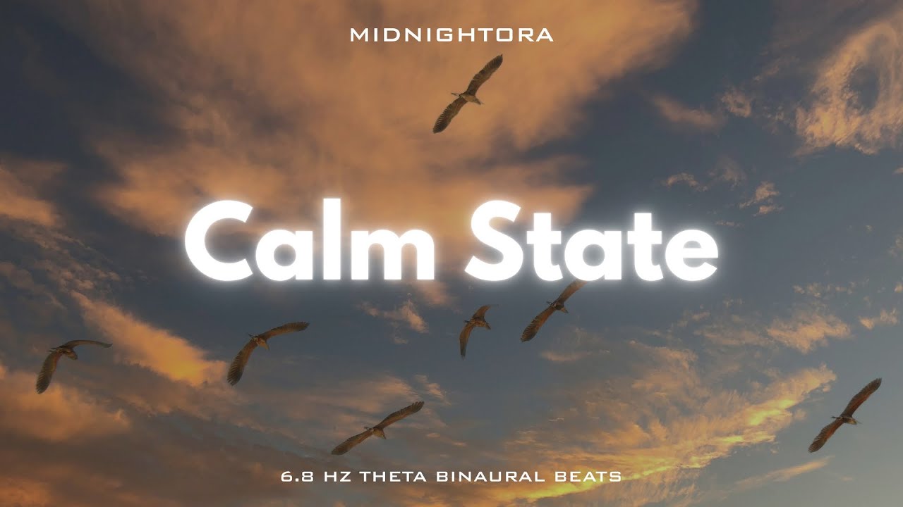Calm State – Theta 6.8 Hz | Gentle Relaxation - YouTube