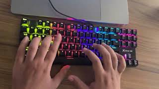 Relaxing Keyboard Typing ASMR | Mechanical Keyboard Sounds for Sleep & Focus