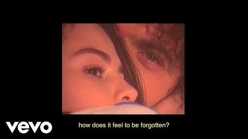 Selena Gomez, benny blanco - How Does It Feel To Be Forgotten (Official Lyric Video)