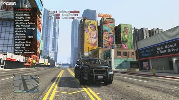 GTA 5 GAME PLAY  - Extortion GTA MOD Menu Latest Update v3.8 1.26