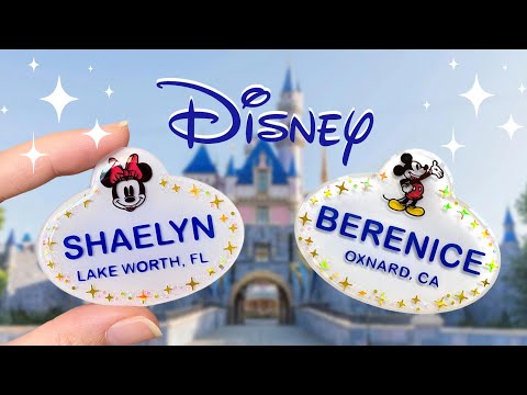 Shrink Plastic Custom Disney Name Badge: Draw&Cut with Cricut