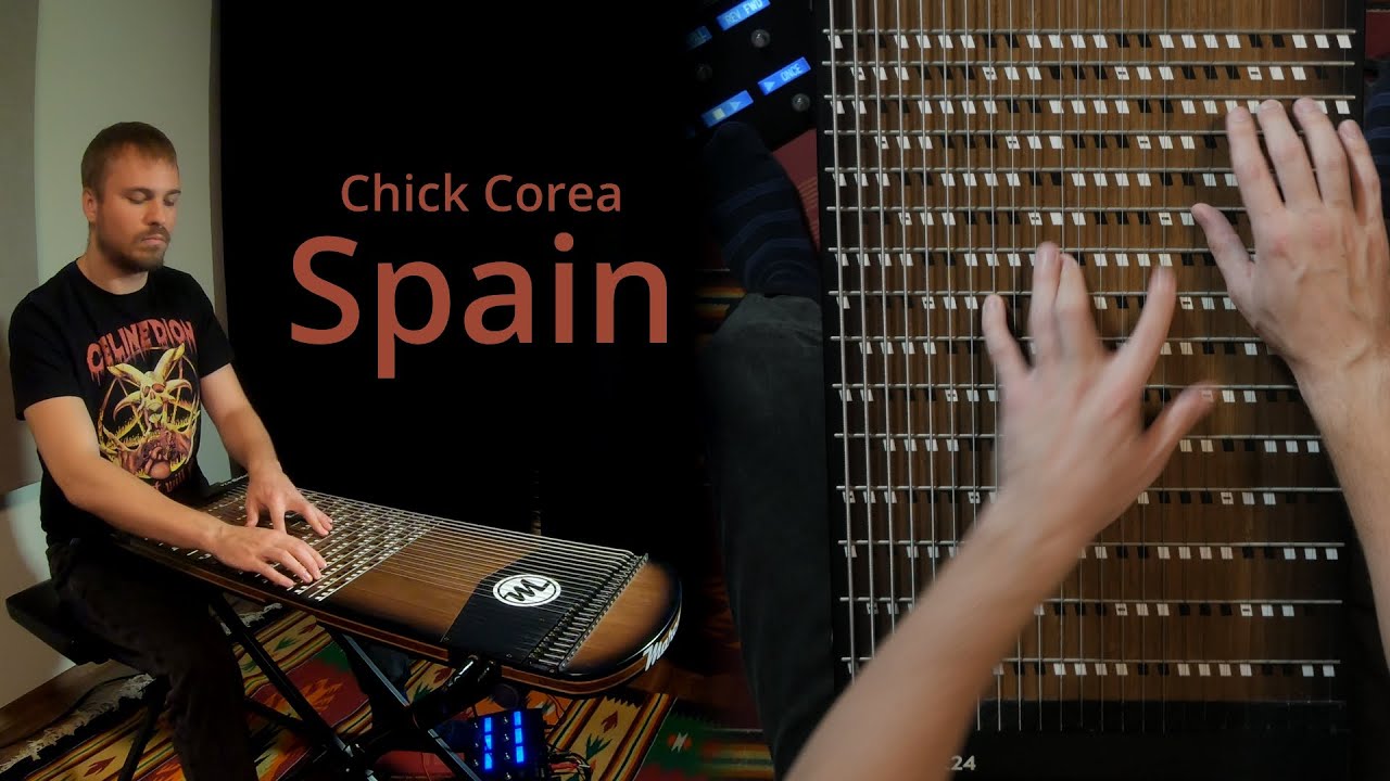 Chick Corea - Spain on the harpejji k24 - YouTube