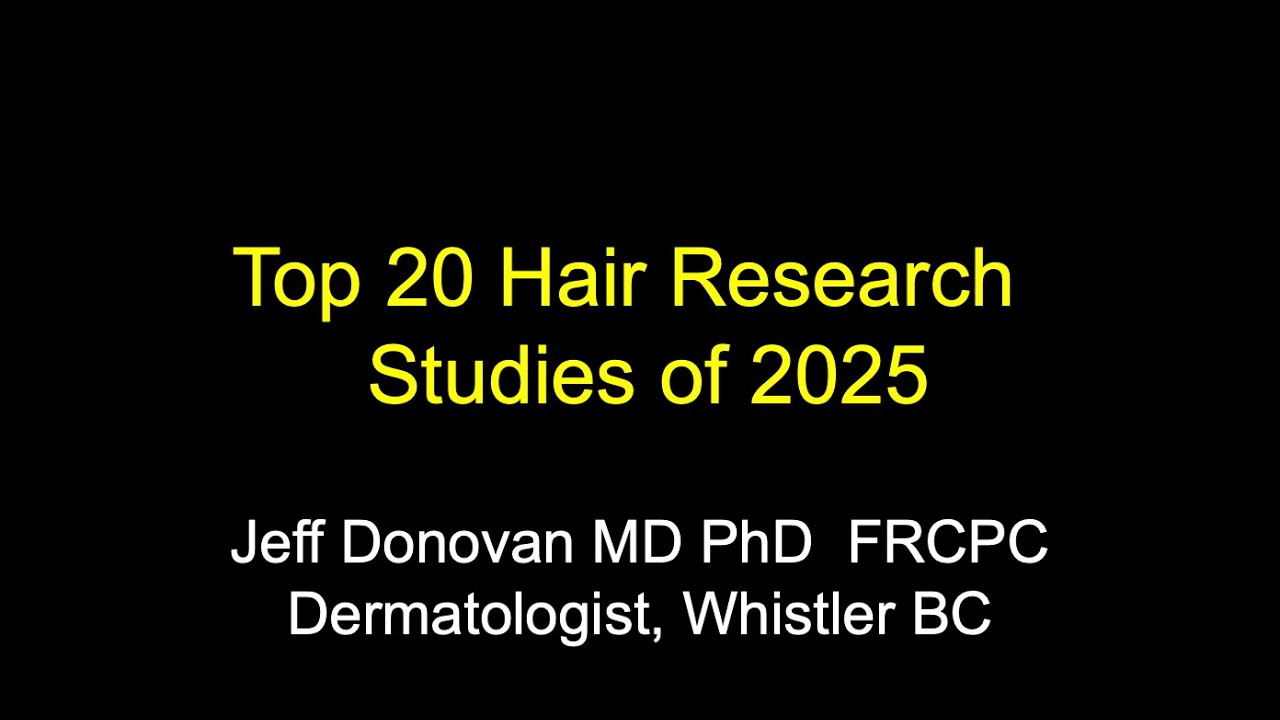Top 20 Hair Research Studies of 2025