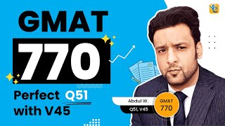 GMAT 770 (Q51, V45) | Top 1% on the GMAT Strategy Revealed!