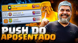 O RETORNO DO APOSENTADO!!! #60K#CLASHROYALE #AOVIVO