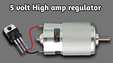 5volt High amp reguletor circuit || z44n regulator