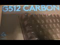 Обзор клавиатура logitech g512 carbon