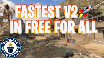 WORLDS FASTEST V2 ROCKET (NUKE) IN FREE FOR ALL! 😱