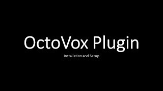 OctoPrint-OctoVox Plugin Installation and Setup