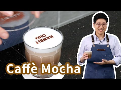 How to make the perfect Hot Caff Mocha  Caf mocha with a bit of nuttiness