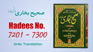 Sahih Bukhari Hadees No 7201 to 7300 Urdu Hindi Translation | Sunnat Pak