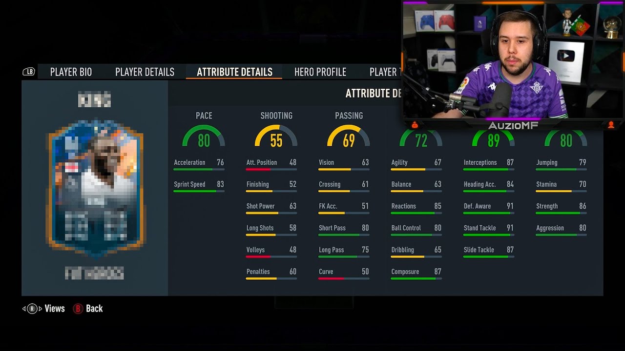 Auzio Reacts to NEW FIFA 23 FUT HERO!