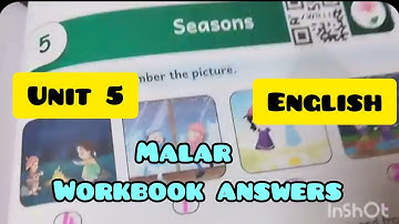class 3 Unit 5 Seasons Malar EnglishWorkbook answers English Ennum Ezhuthum