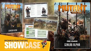 SHOWCASE || MUTANT: YEAR ZERO - GENLAB ALPHA || FREE LEAGUE PUBLISHING || CHARACTER CREATION