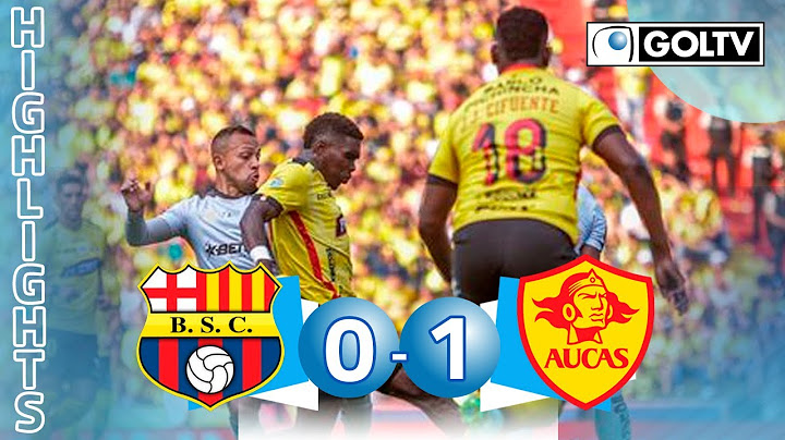 Barcelona SC 0 - 1 Aucas | GOLES | Liga Pro Ecuador